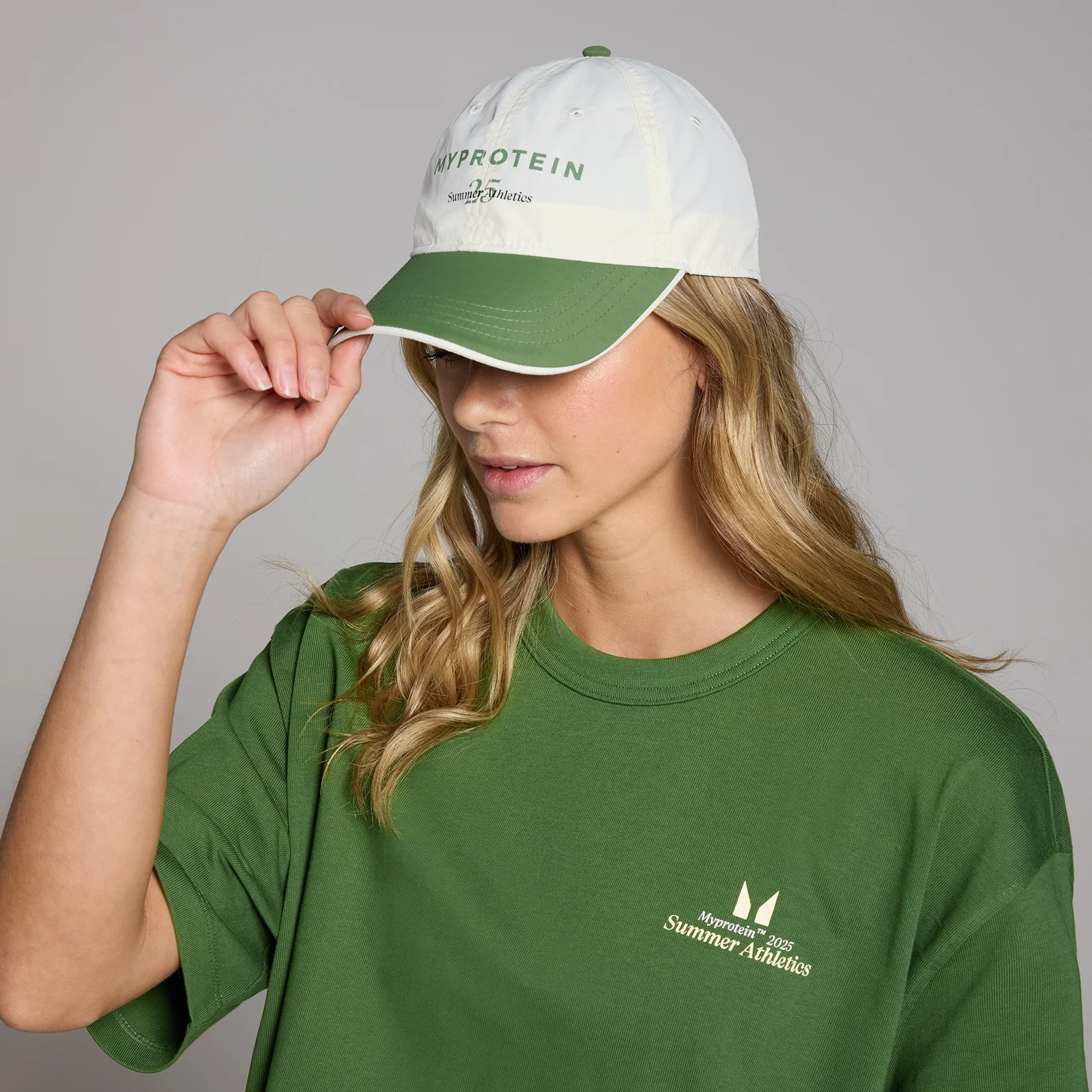 MP Graphic Cap – Retro White Bild 1