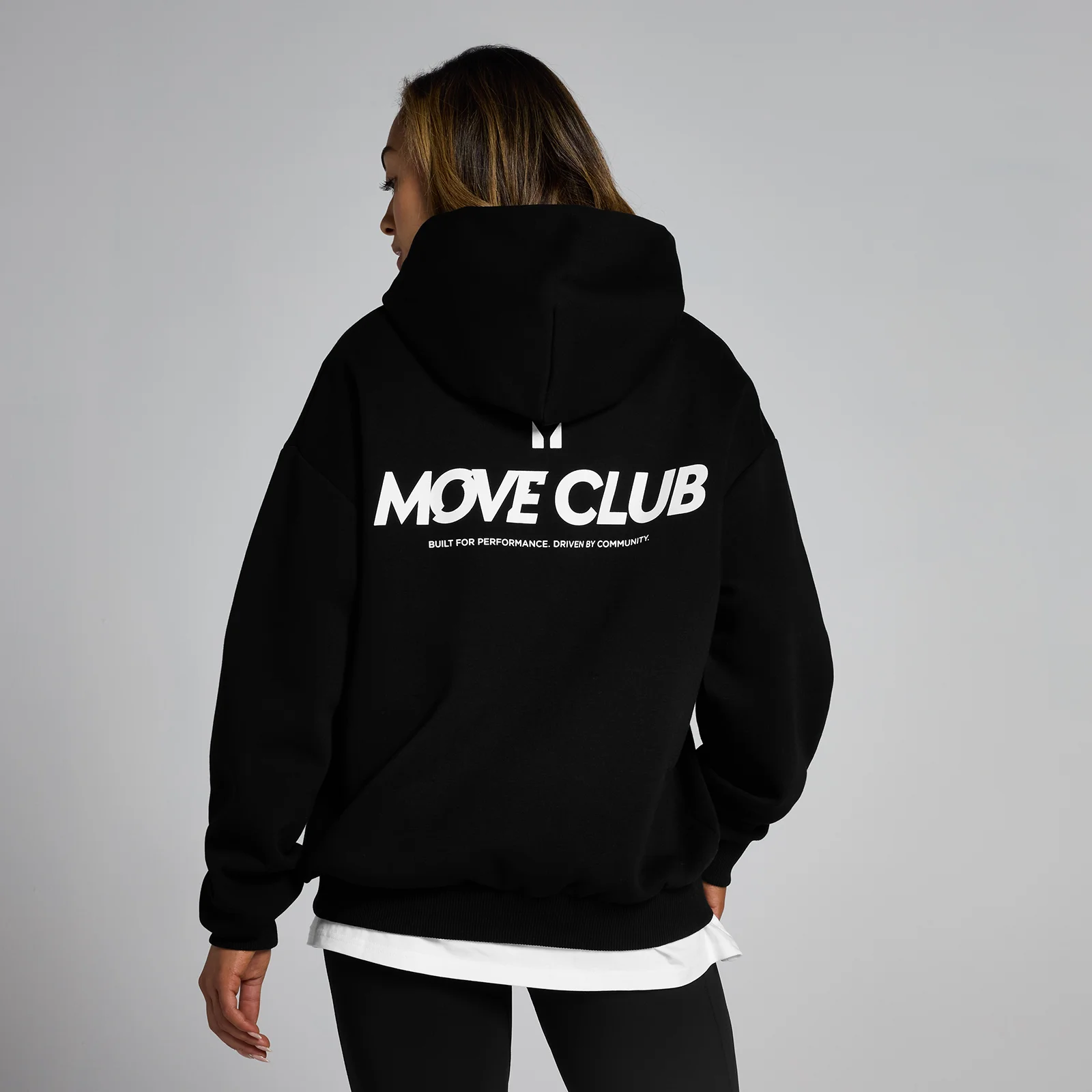 MP Unisex Move Club Hoodie – Black - XXL-XXXL Bild 1