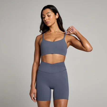 MP Women's Tempo Sports Bra – Charcoal Blue