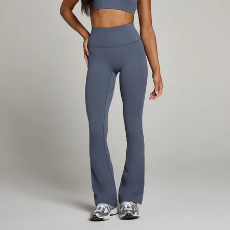 MP Women's Tempo Flared Leggings – Charcoal Blue