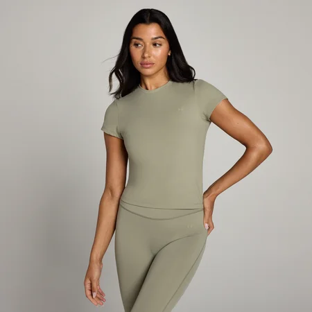 MP Women's Tempo Body Fit Short Sleeve T-Shirt – Brindle