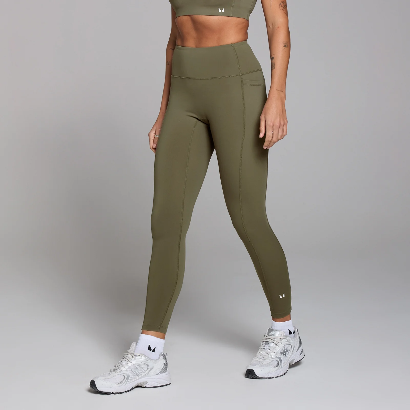 MP Women's Active Pocket Leggings – Khaki - XXL Bild 1