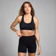 MP Women's Active Cross Back Adjustable Bra – Black