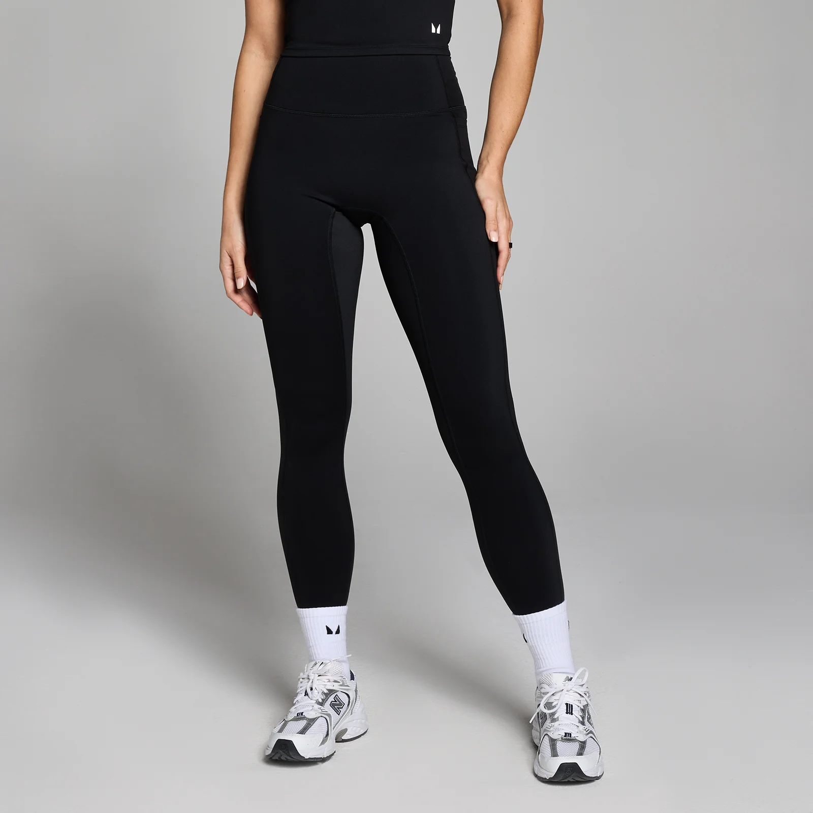 MP Dam Active Tights med Ficka - Svart - S Bild 1