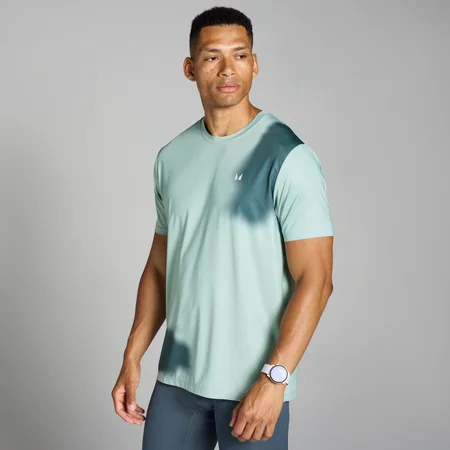 MP Men's Velocity Mesh Print T-Shirt – Grey Mist