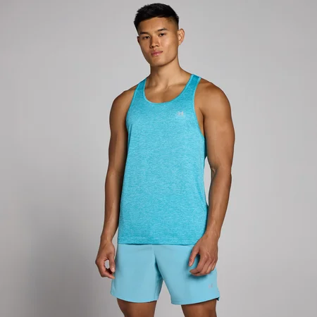 MP Men's Tempo Marl Vest – Cyan