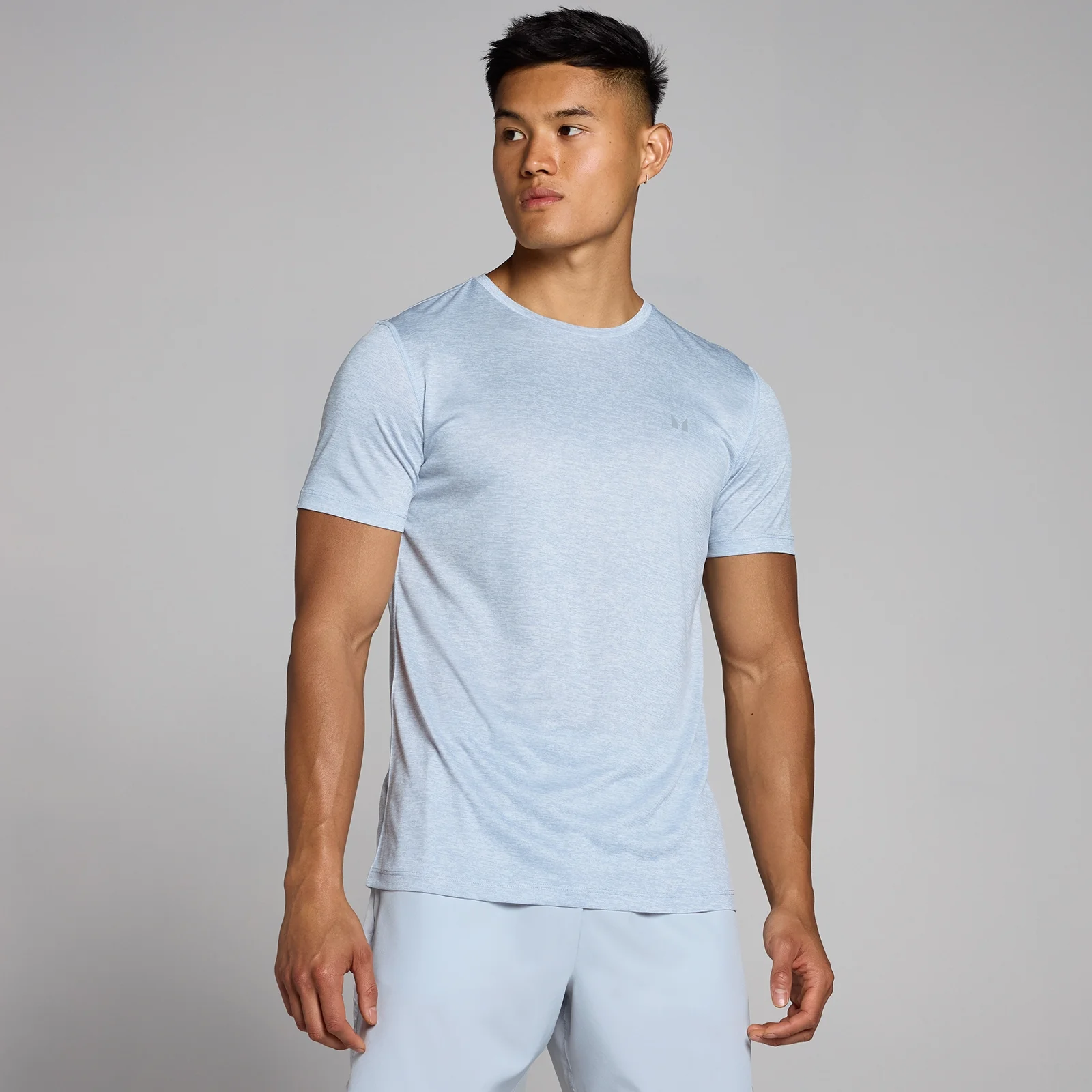 MP Men's Tempo Marl T-Shirt – Ice Grey - XS Bild 1
