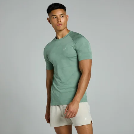MP Men's Tempo Seamless T-Shirt – Pale Green