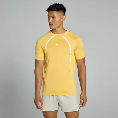 MP Men's Tempo Panel T-Shirt – Sunny Yellow