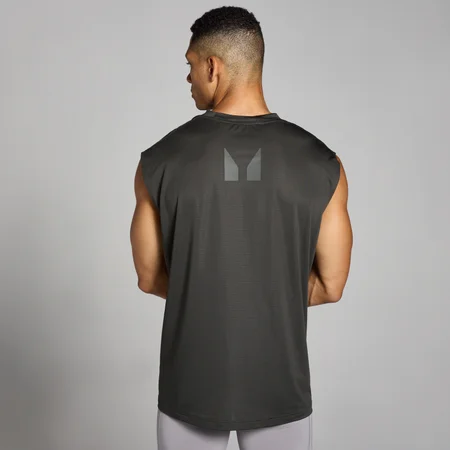 MP Men's Tempo Oversized Mesh Training Tank – Night Grey