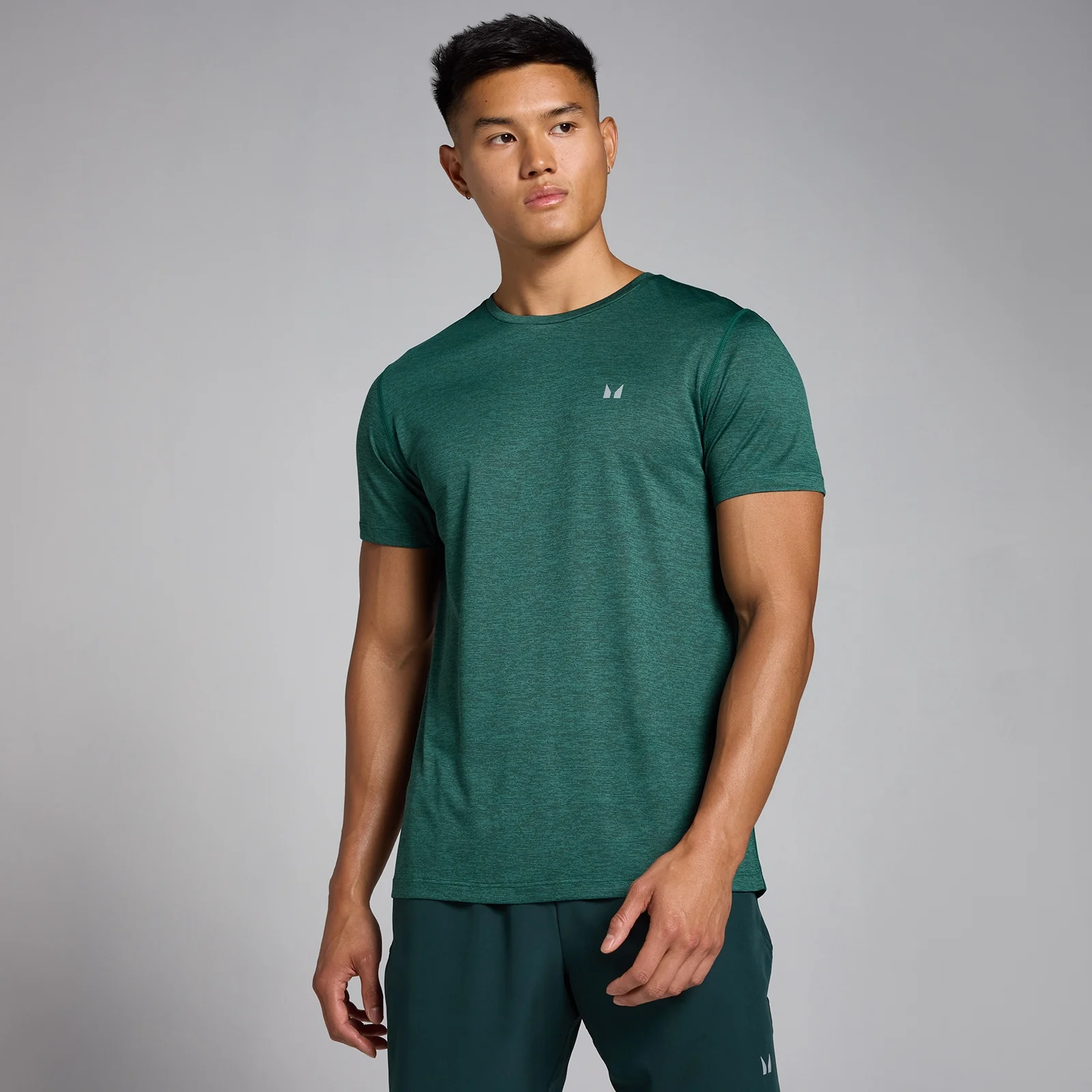 MP Men's Tempo Marl T-Shirt – Deep Green - S Bild 1