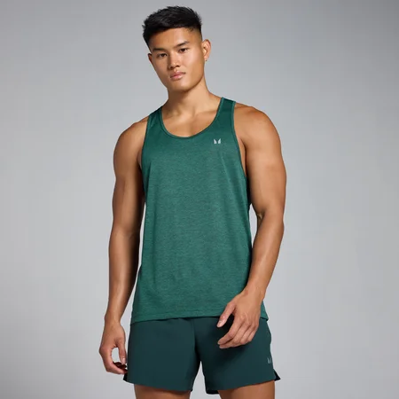 MP Men's Tempo Marl Vest – Deep Green