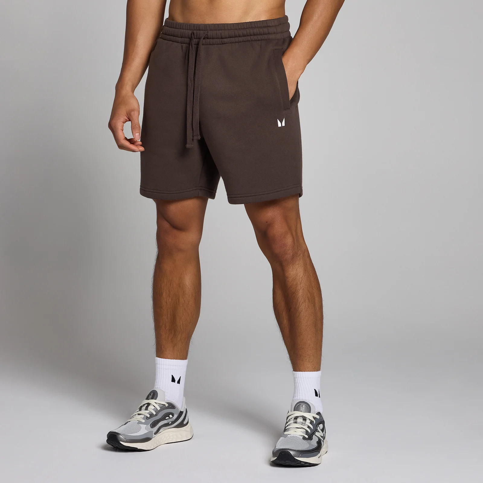 MP Men's Rest Day Sweatshorts – Choklad - XS Bild 1