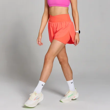 MP Women's Velocity Pleated Running Short – Amber