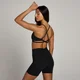 MP Women's Tempo Strappy Back Sports Bra – Black