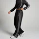 MP Women's Tricot Track Straight Leg Joggers – Svart/Vit