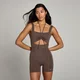 MP Women's Studio Gathered Bodysuit – Chocolate