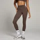 MP Women's Studio Fold Over Legging – Chocolate