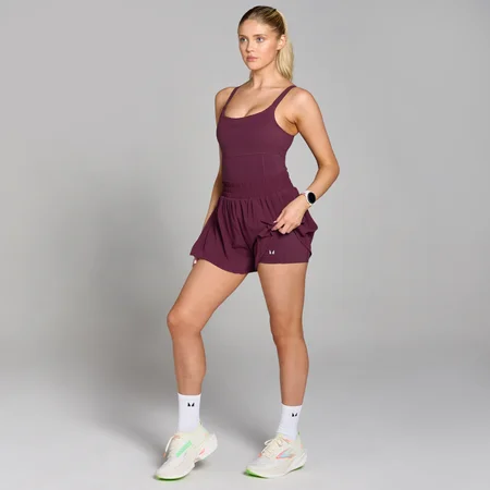MP Women's Velocity Pleated Short All In One – Port
