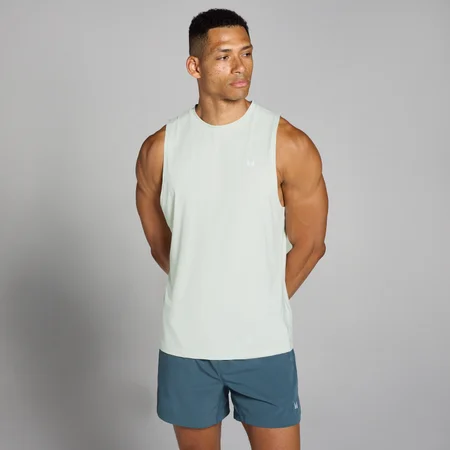 MP Mens Training Tank – Misty Green