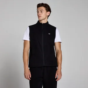 MP Men's Gilet Fleece – Black - Size S