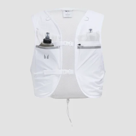 MP Hydration Vest & 2 mjuka flaskor för löpning i ett paket - White