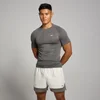 MP Tempo Pillar Graphic Seamless T-shirt herr - Järngrå