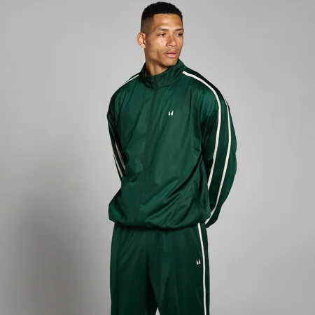 MP Men's Tricot Track Jacket – Dark Emerald