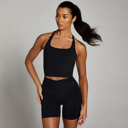 MP Women's Tempo Strappy Racerback Vest – Black