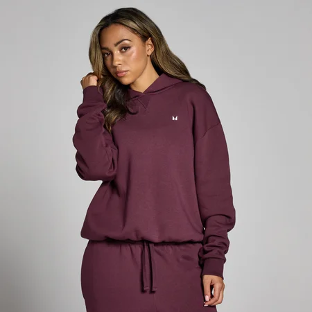 MP Women's Basics Oversized Hoodie – Vinröd