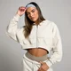 MP Women's Cropped Applique Zip Through Hoodie – Benvit