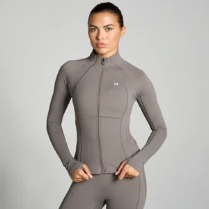 MP Women's Tempo Ultra Curved Seam Jacket – Dark Truffle - Size XS