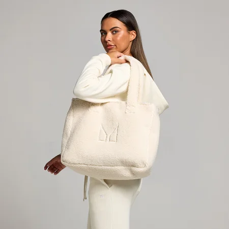 MP Borg Padded Tote – Gräddvit