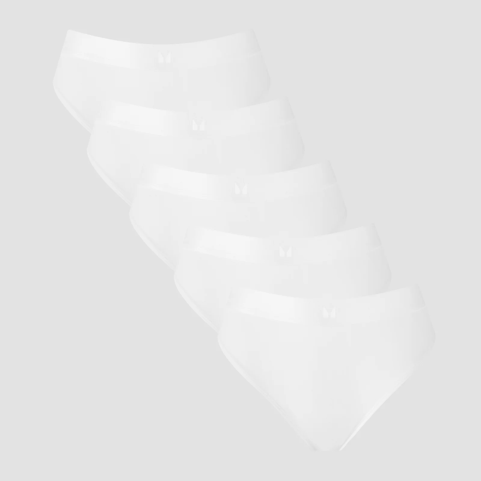MP Women's Mid Rise Thong (5-pack) – White - M Bild 1