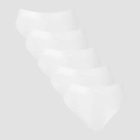 MP Women's Mid Rise Thong (5-pack) – White