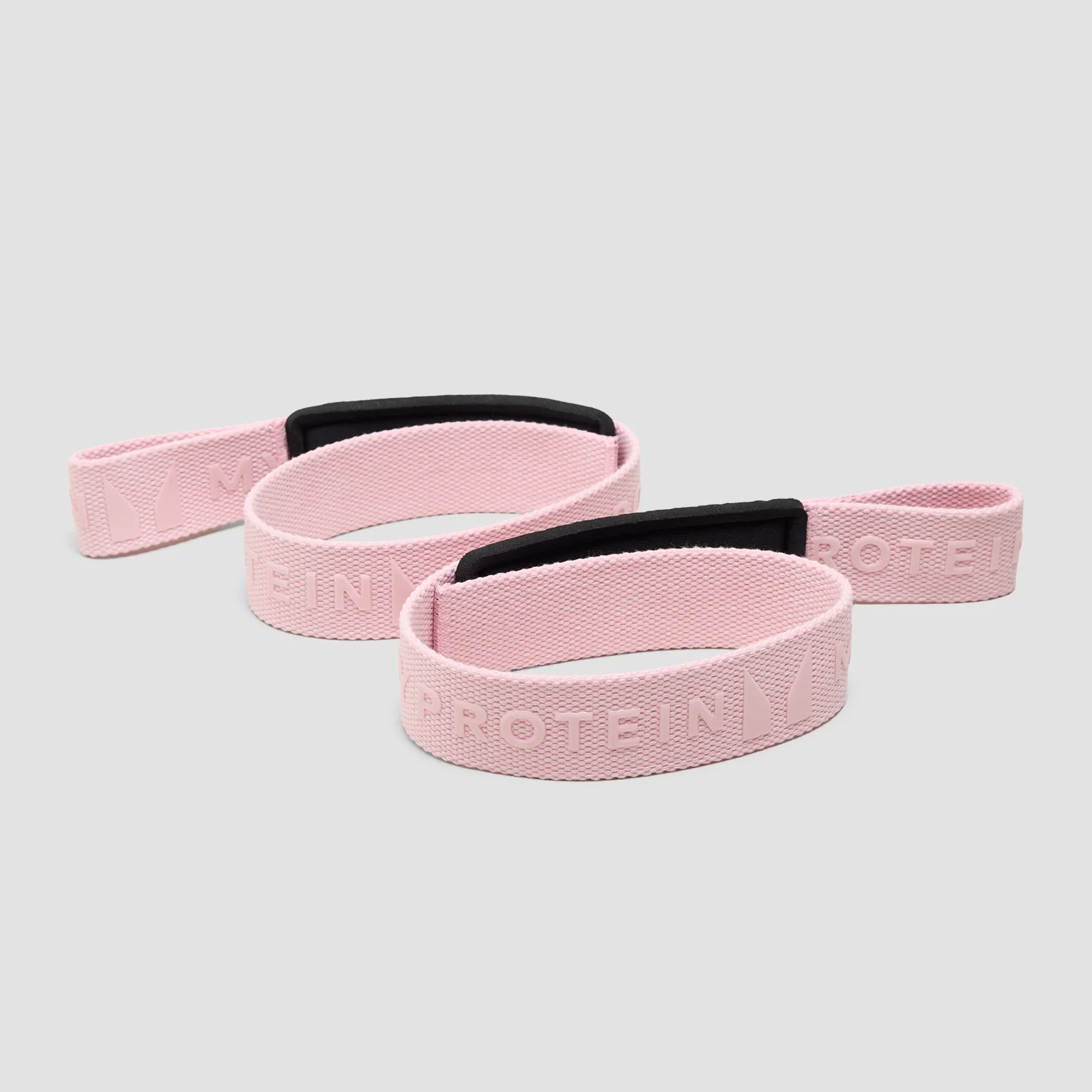 Myprotein Lyftremmar med Silikongrepp - Blush Bild 1