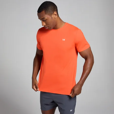 MP Men's Active Grid Training T-Shirt – Orange