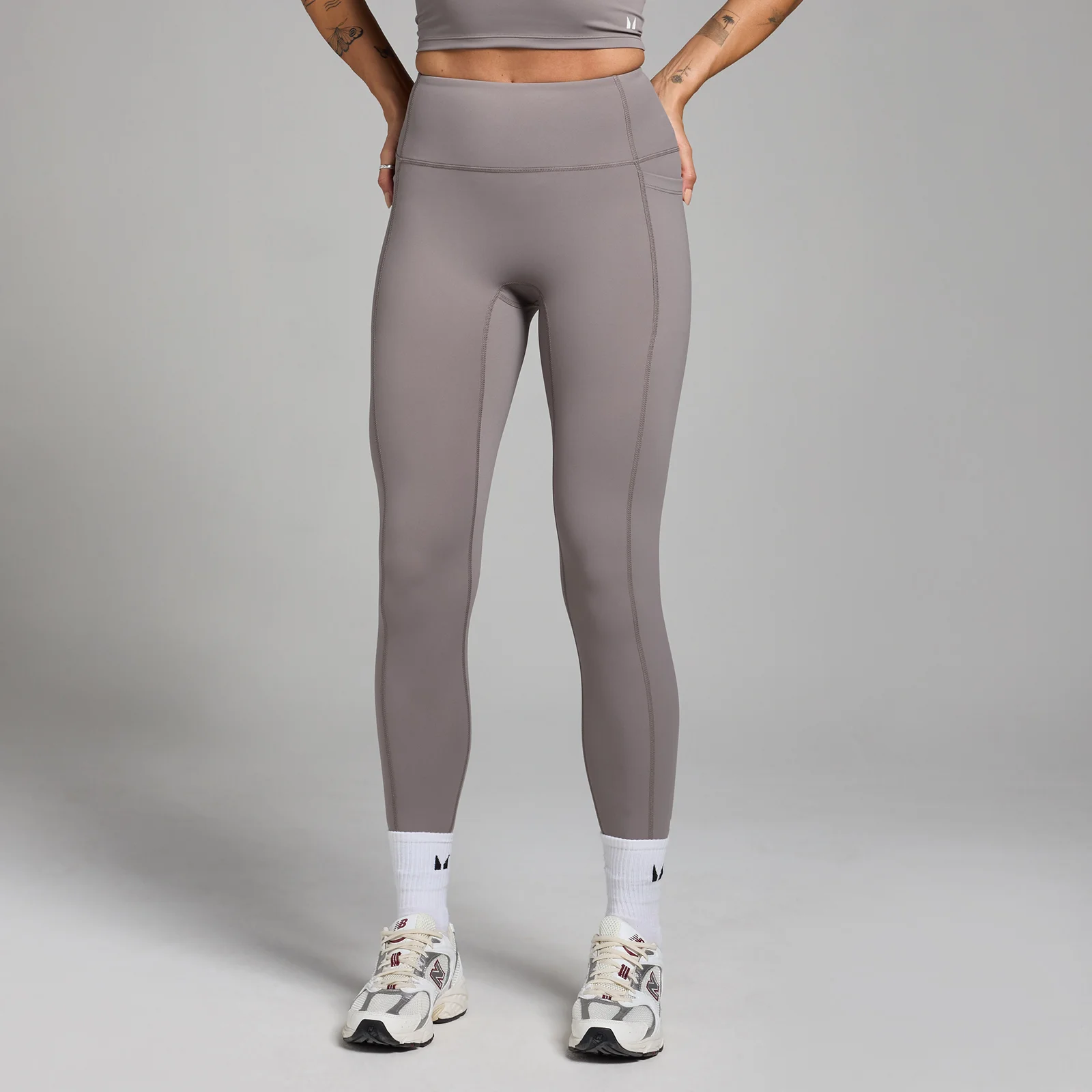 MP Women's Active Pocket Leggings – Cool Grey - XS Bild 1