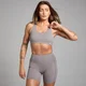 MP Women's Active Cross Back Adjustable Bra – Cool Grey