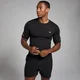 MP Men's Active Seamless Printed T-Shirt – Black