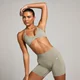 MP Women's Seamless Micro Bralette – Deep Sage