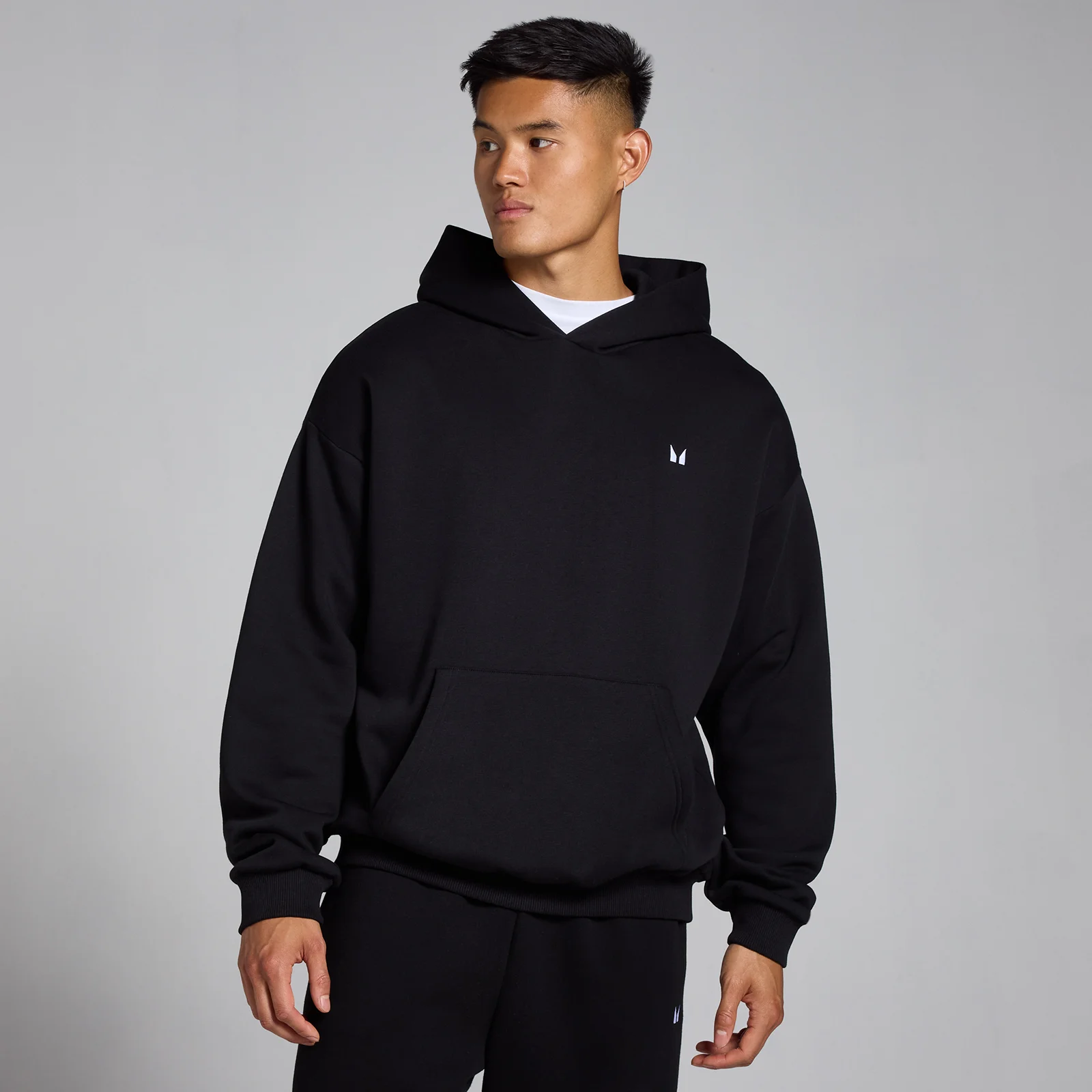MP Men's Rest Day Oversized Hoodie – Black - XS Bild 1