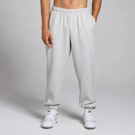 MP Men's Rest Day Oversized Jogger – Light Grey Marl