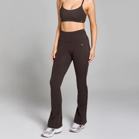 MP Women's Tempo Flared Leggings – Cocoa