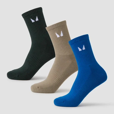 MP Unisex Crew Socks (3-pack) – Earth Multipack