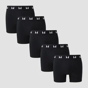 MP Men's Boxers (5-pack) – Svart - Size XS