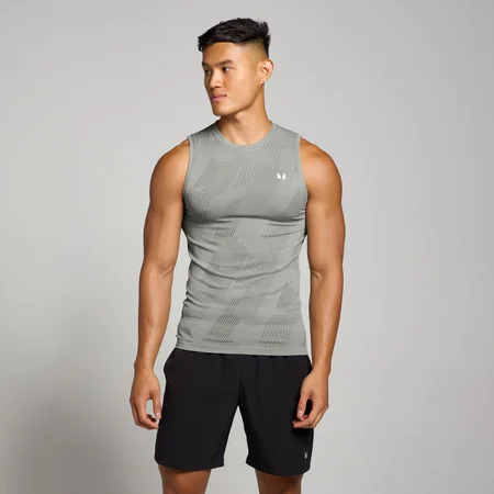 MP Men's Tempo Pillar Graphic Seamless Tank – Storm