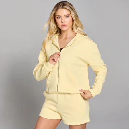 MP Women's Basics Zip Through Hoodie – Lemon