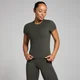 MP Women's Tempo Body Fit Short Sleeve T-Shirt – Mörkgrå
