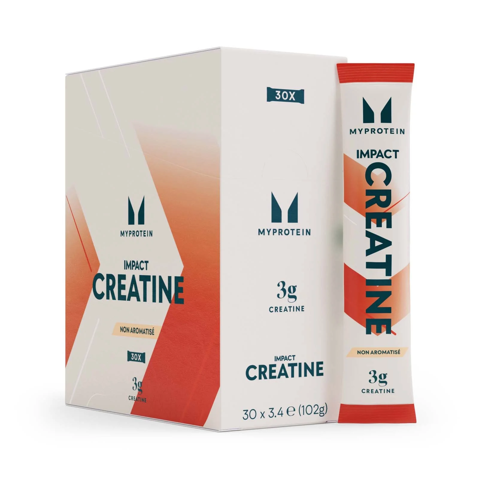 Myprotein, Impact Creatine Stick Packs, 6g (Boxes) - 20servings - Unflavoured Bild 1
